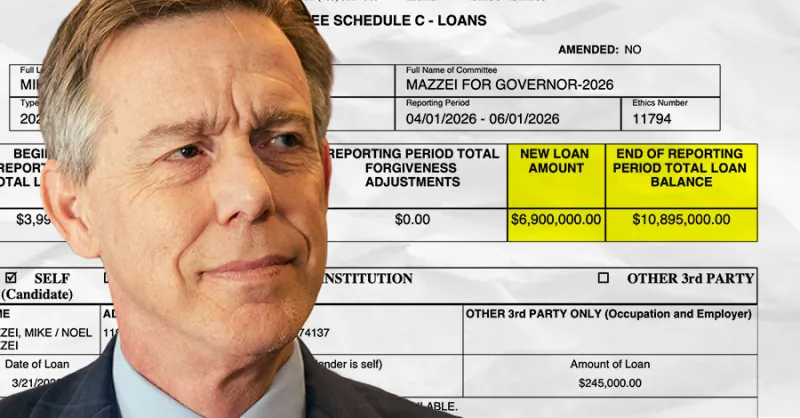 7 Ways Mike Mazzei Can Pay Back His Campaign Loans...