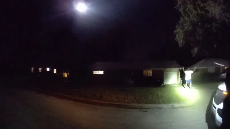 Tulsa police helicopter helps capture man accused of pointing gun at girlfriend in home