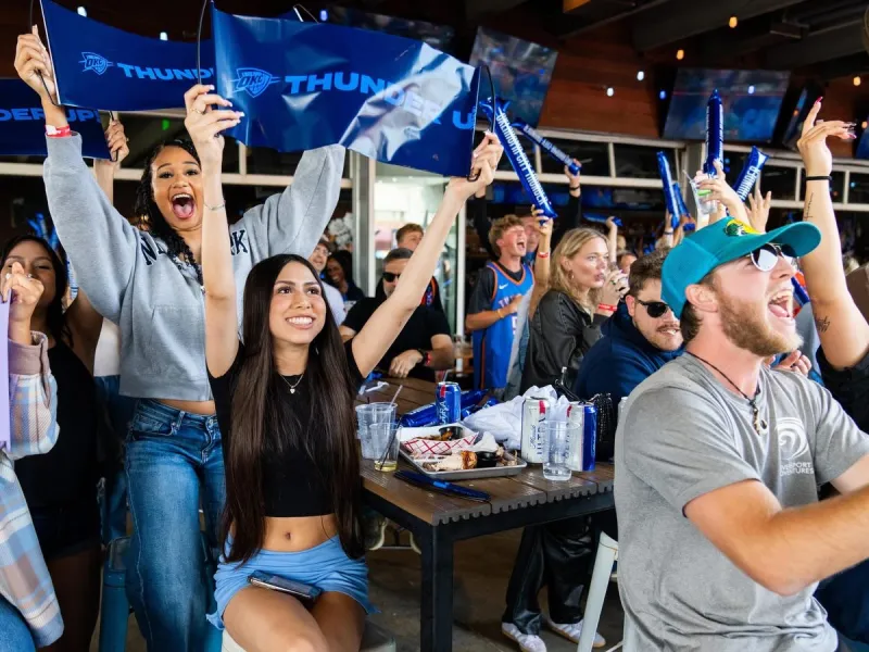 7 Great Places to Watch the Thunder