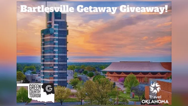 Green Country Tourism holding contest for Bartlesville getaway