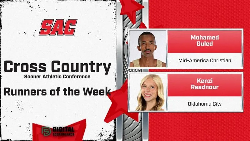 Readnour Earns SAC Cross Country Honor
