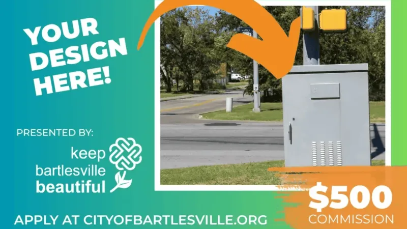 Keep Bartlesville Beautiful invites artists to submit designs for traffic box art project