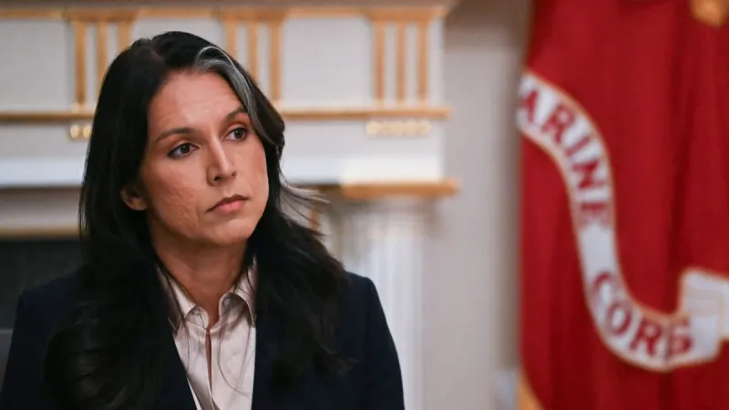 Gabbard resigns as national intelligence director citing husband's cancer diagnosis
