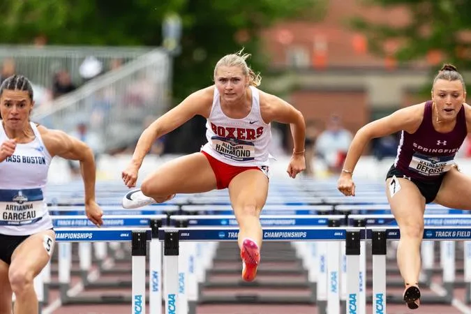 Hammond finishes third in 100-meter hurdles at NCAA Track and Field Championships