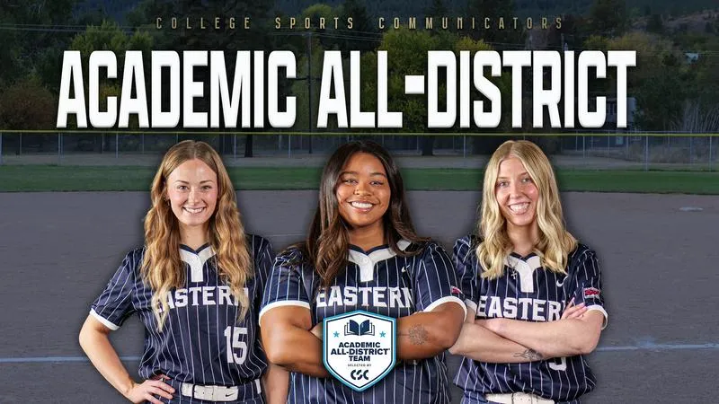 EOU Softball Lands Three Academic All-District Honorees