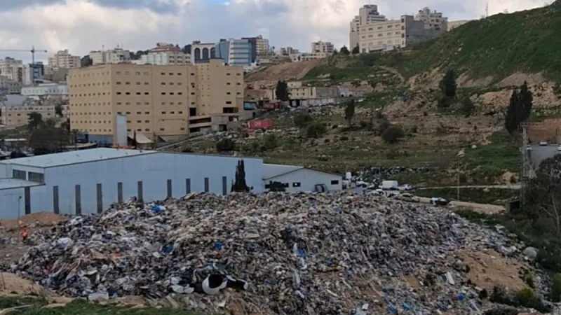 Palestinians use recycling as Israel's restrictions trigger a trash crisis