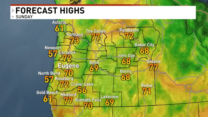 Warming Trend to Round Out the Weekend