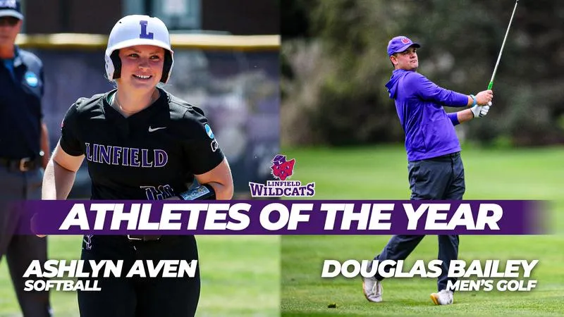 Aven, Bailey named department Athletes of the Year