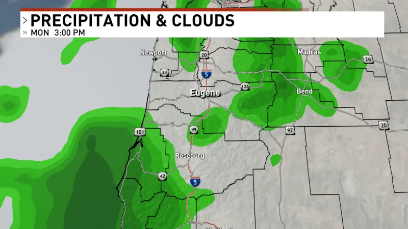 Rain Chances to Start the Week