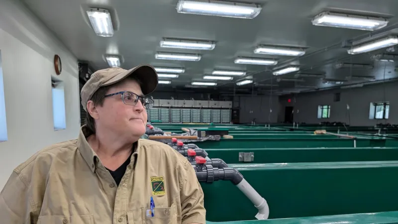 How an Oregon fish hatchery rebuilt after losing everything in a wildfire