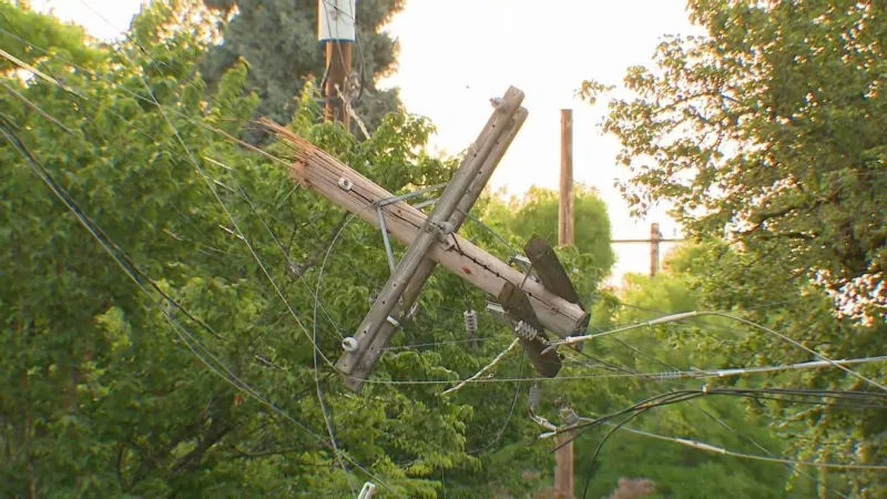 Nearly 5000 PGE customers in the dark after tree falls into power line in SE Portland