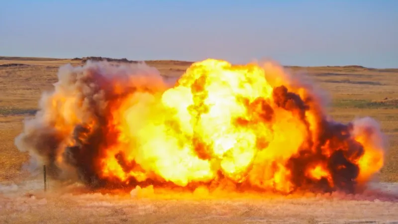 Oregon National Guard tests drone to remotely deliver explosive during training