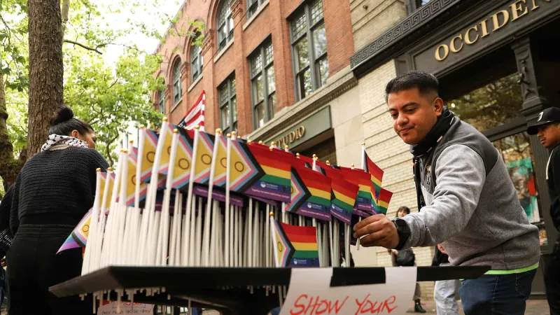 Pride, protest, and politics surround Seattle's Egypt-Iran World Cup match