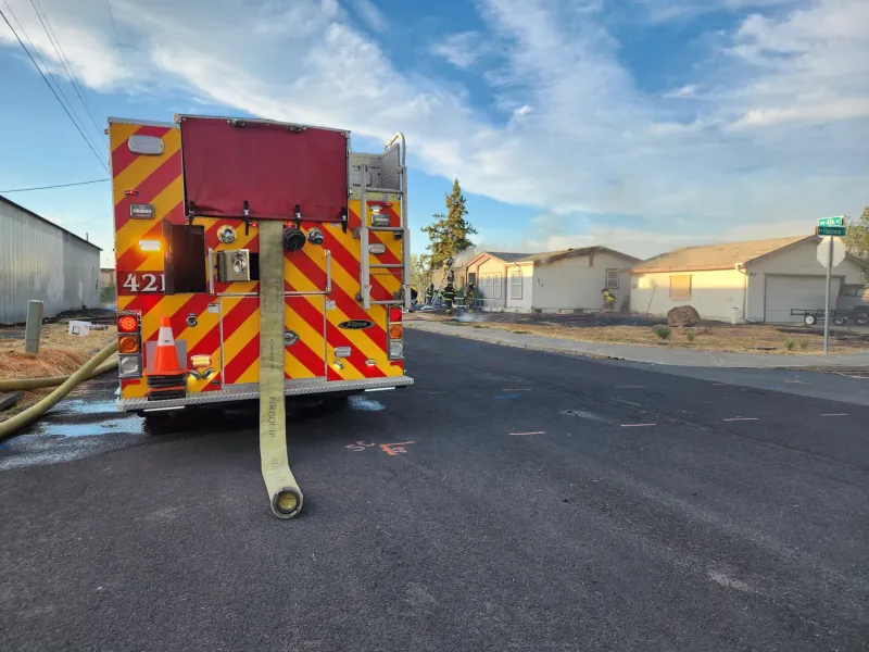 Manufactured Home Fire