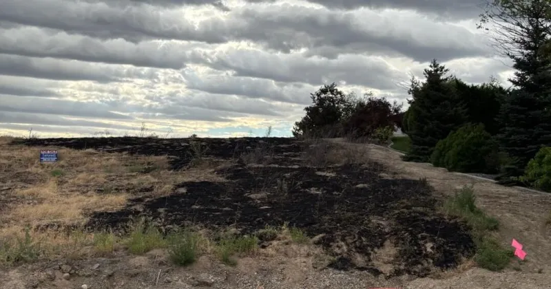Ontario firefighters stop two fireworks-caused grass fires