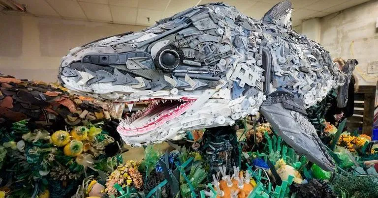 How Washed Ashore turns Oregon's coastal trash into art
