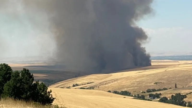 Level 3 'GO NOW' evacuations ordered for Lower Dry Creek Fire in Umatilla County