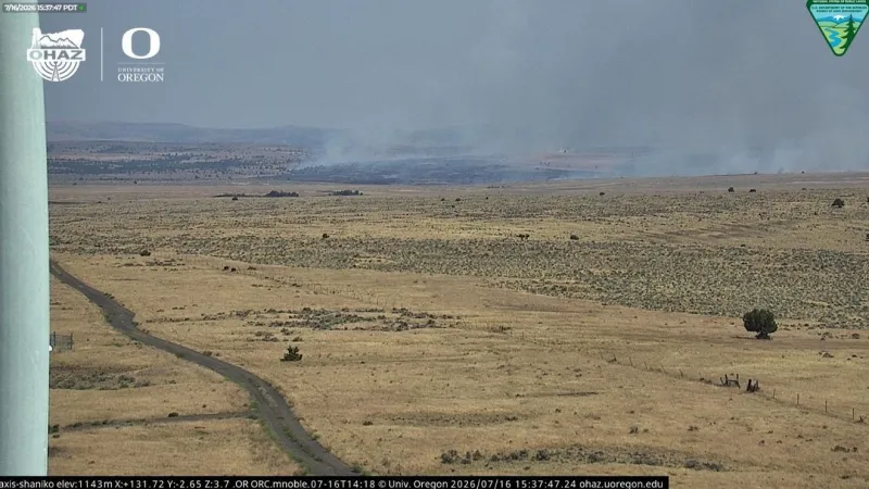 Antelope placed under Level 3 GO NOW evacuation warning as Crosswhite Fire grows