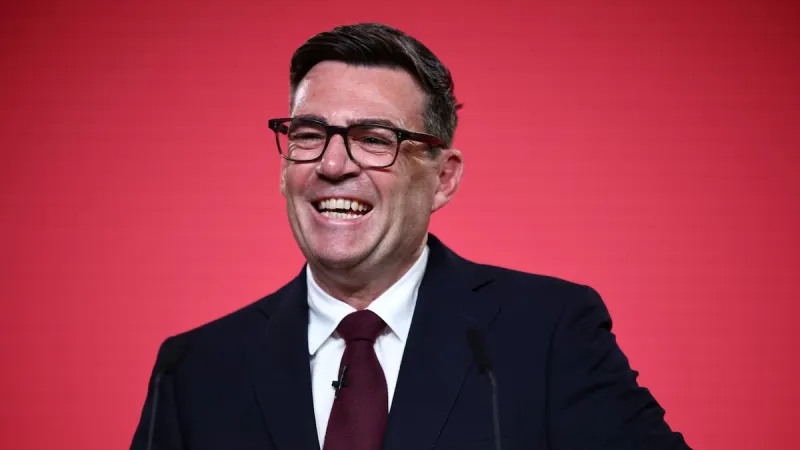Andy Burnham is declared leader of UK's Labour Party, pledges to restore hope