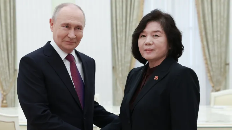 Putin meets North Korean foreign minister in diplomatic push