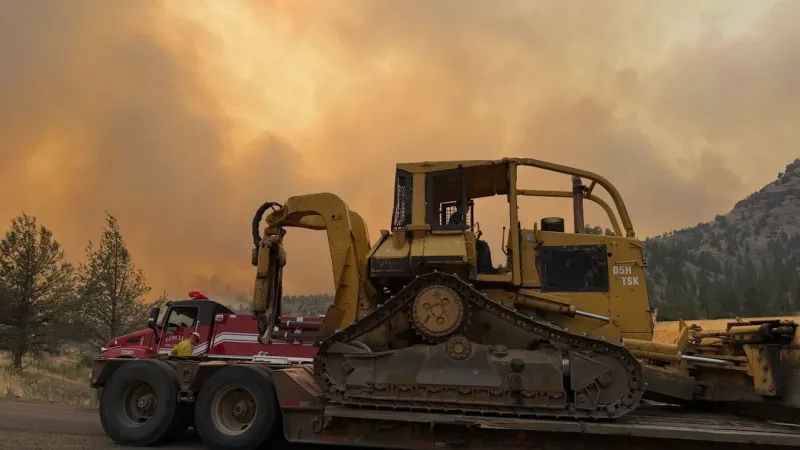 Central Oregon crews battle 85 lightning-sparked wildfires