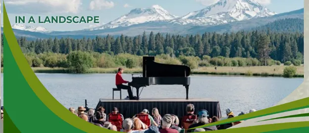 IN A LANDSCAPE CONCERT AUGUST 27TH AT MILDRED KANIPE MEMORIAL PARK
