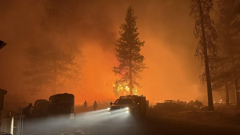 35 more wildfires reported after 2,000 lightning strikes in central Oregon