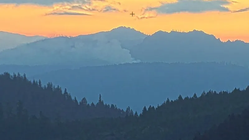 Five fires confirmed in Umpqua National Forest after thunderstorms, officials say