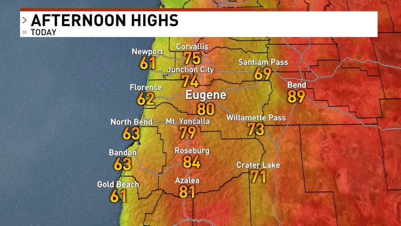 Cooler Start to the Weekend!