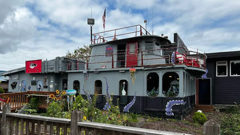 A Former Coast Guard Ship Is Now One of the Oregon Coast's Coolest Seafood Restaurants