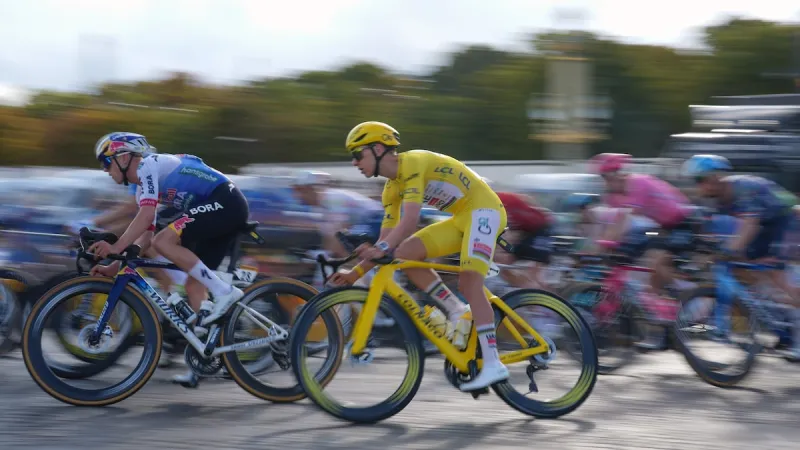 Tadej Pogaar of Slovenia wins the 2026 Tour de France, his fifth victory in the race