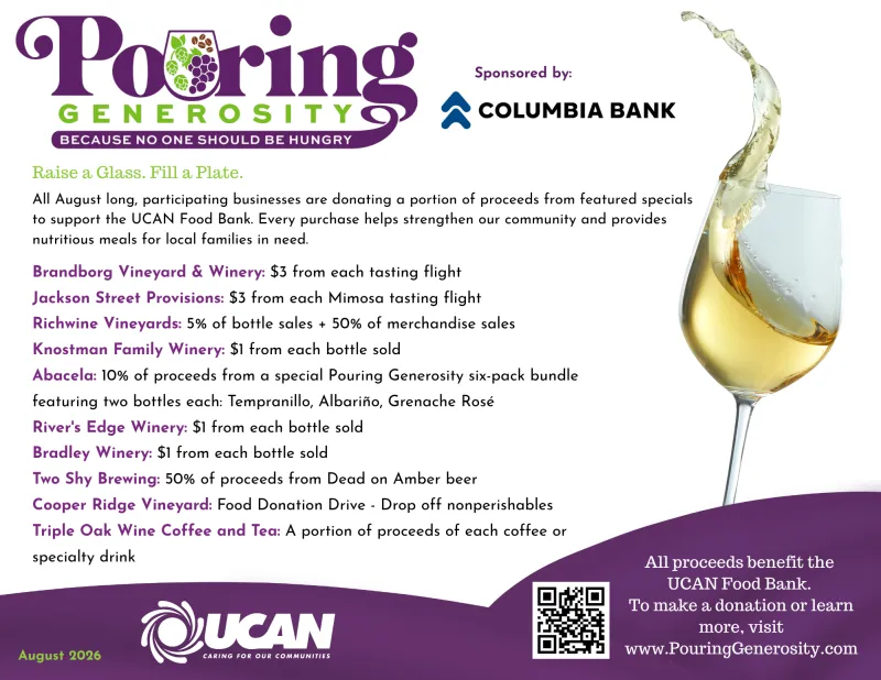 UCAN POURING GENEROSITY CAMPAIGN HAPPENING IN AUGUST