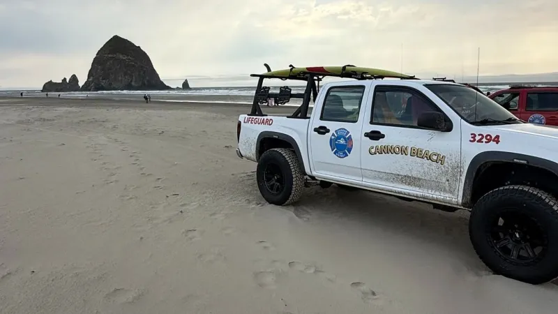 Five people rescued from rip current near Haystack Rock in Cannon Beach