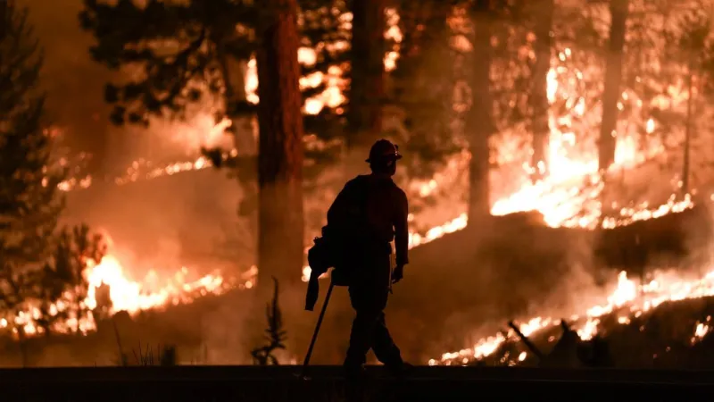 Oregon holds four of the nation's biggest active wildfires