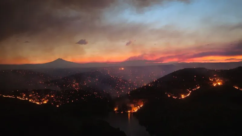 Confederated Tribes of the Warm Springs details Bench/Beachcomb Fire damage