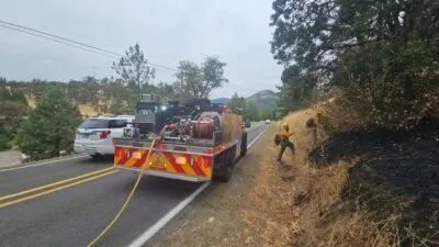 DFPA CONTAINS FIVE SMALL FIRES NEAR RIDDLE