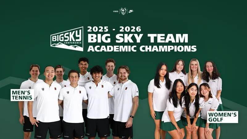 Women's Golf, Men's Tennis Win Big Sky Conference Team Academic Championships