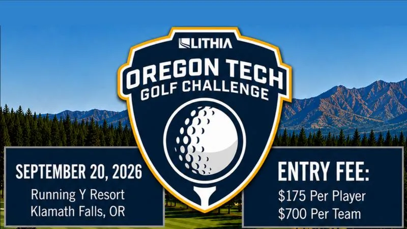 Lithia Oregon Tech Golf Challenge Set for Sept. 20