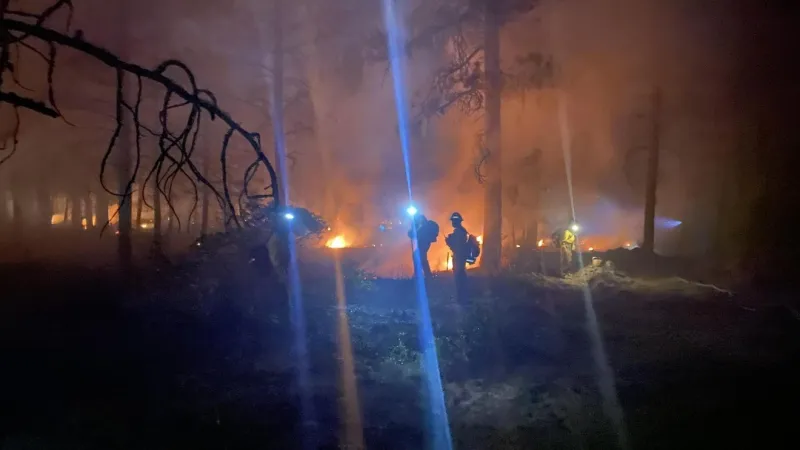 Akawa Butte Fire reaches 85% containment; several evacuation orders downgraded