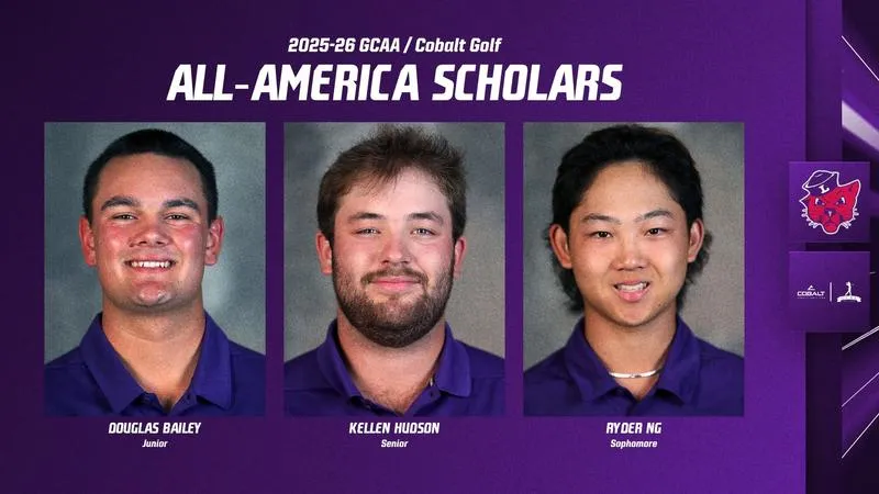 Three Wildcats earn Cobalt Golf All-America Scholar Honors