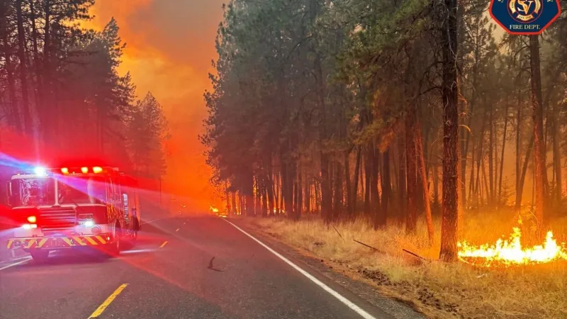Spokane County fires destroy 700 structures, force up to 65,000 evacuations