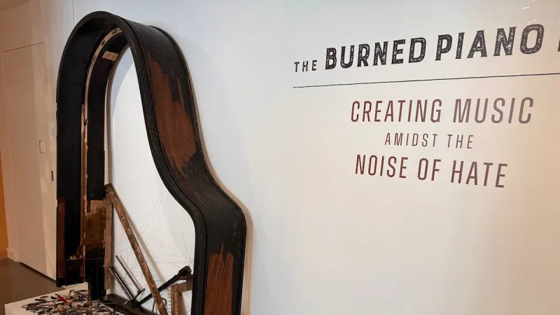 REBROADCAST: Revisiting 'The Burned Piano Project: Creating Music Amidst the Noise of Hate'