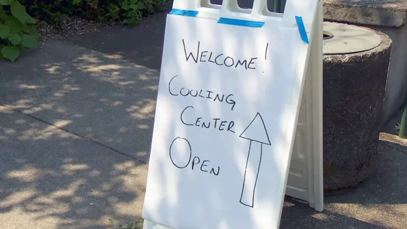 Cooling spaces and centers available as weather heats up