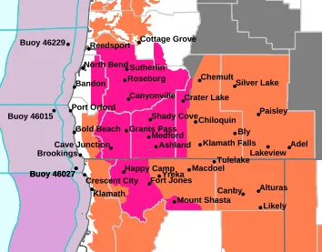 RED FLAG WARNING WEDNESDAY FOR UMPQUA BASIN/UMPQUA NATIONAL FOREST