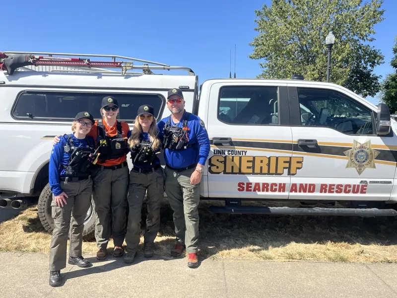 WesternU S&R members volunteer at Linn County Fair