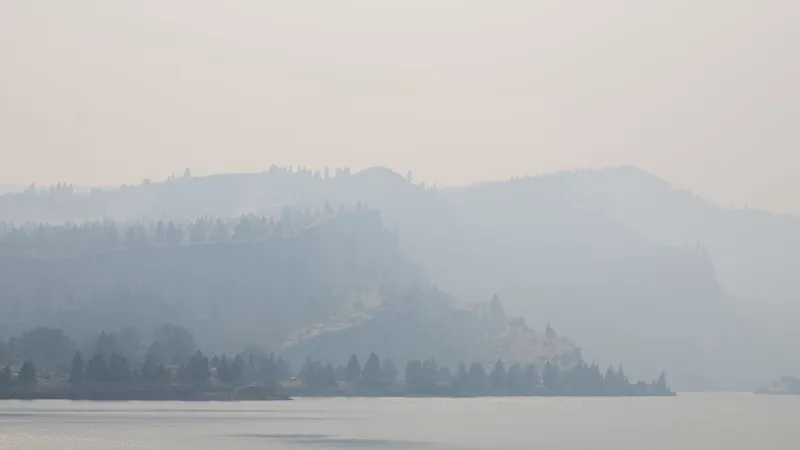 Hospital officials urge residents to limit outdoor activity as wildfire smoke worsens