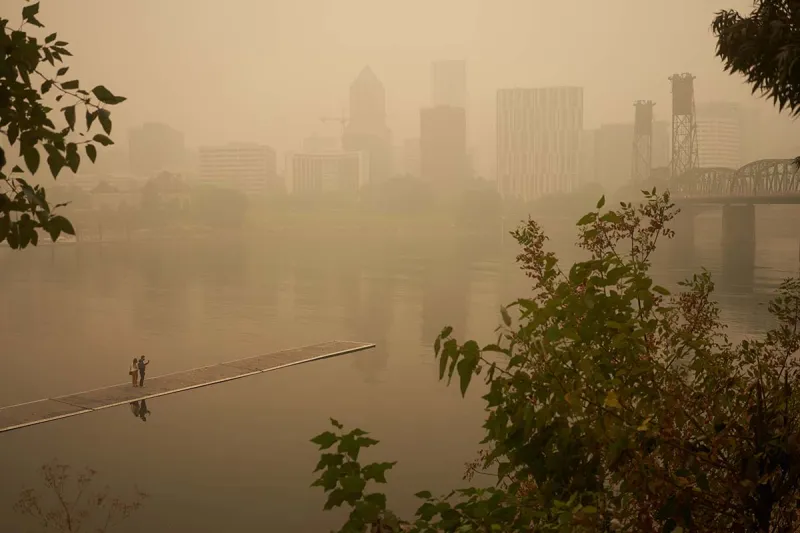 Wildfire Smoke Pushes Portland to Fifth-Worst Air Quality in the World