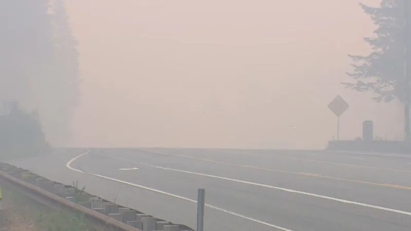 Wildfire smoke and heat bring unhealthy air to Portland; relief expected by Friday