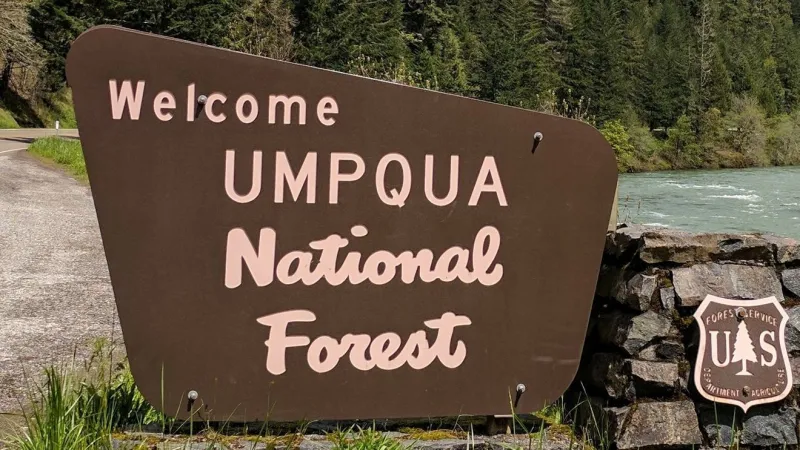 Umpqua National Forest raises fire danger to 'very high' as heat and humidity drop