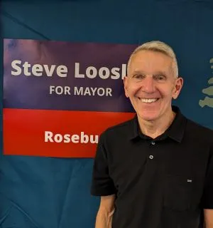 STEVE LOOSLEY ANNOUNCES CANDIDACY FOR MAYOR OF ROSEBURG